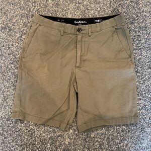 Good fellow and co sage green shorts